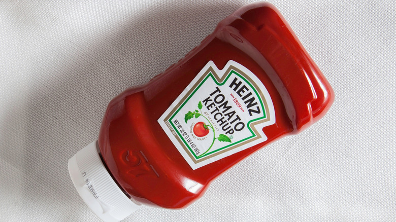 Easy squeeze Heinz ketchup bottle